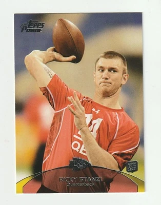 2011 Topps Prime #87 Ricky Stanzi rookie card, Iowa Hawkeyes - Image 1 of 2