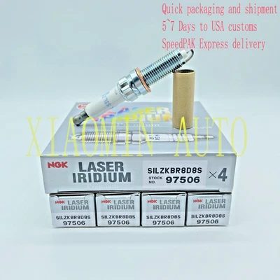 8 件 NGK 激光铱两步冷火花塞适用于宝马 S63 S63TU N63 N63TU 4.4L — 第 1/4 张图片