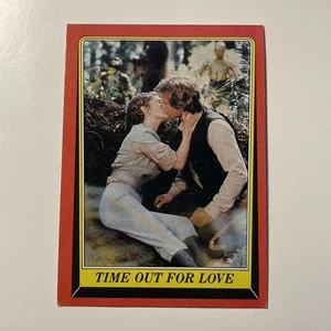 1983 Topps Star Wars Return of the Jedi ROTJ Series 1 Time Out for Love #115 - Bild 1 von 2