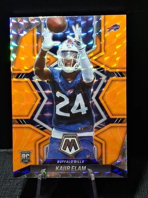 Kaiir Elam #373 Mosaic Reactive Orange Prizm (RC) 2022 Panini Mosaic - Rookies  - Image 1 of 4