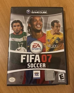 Fifa Soccer 07 Nintendo GameCube Authentic Tested CIB Video Game Works Fine - Picture 1 of 19