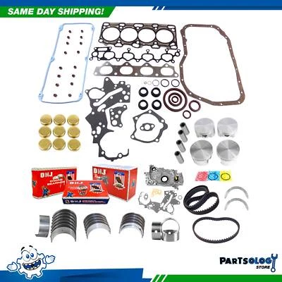 Kit de reconstrucción de motor maestro DNJ EK155M para 99-05 Mitsubishi Eclipse 2,4 L SOHC Foto 1 de 4
