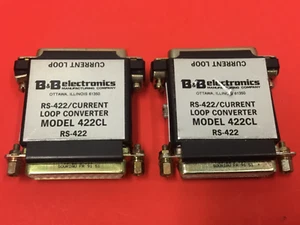 B&B Electronics - RS-422 - Current Loop Converter - 422CL - LOT OF (2) - Picture 1 of 3