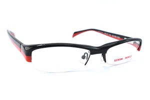 Gafas Mikli ML1004 0001 rojo negro medio marco diseño Francia 50[]17 133 #2454 - Imagen 1 de 11
