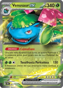 Pokemon TCG GCC Venusaur ex SCR 001/142 ITA EXC/NM REG - Imagen 1 de 1