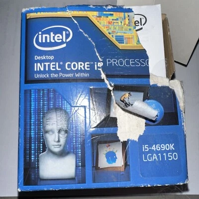 New Intel Core i5-4600 3.5 GHz Quad-Core Turbo boost 2.0 Processor in box - Image 1 of 4