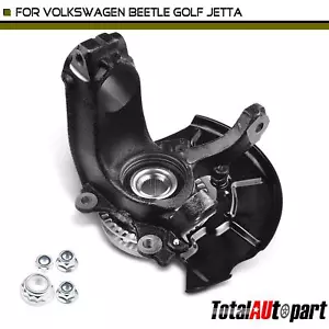 Wheel Steering Hub Knuckle Assembly for Volkswagen Beetle Golf Jetta Front Right - Picture 1 of 8