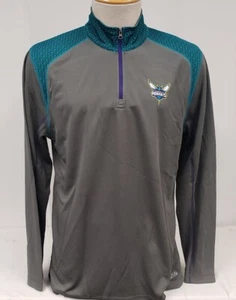 Brand New Men's NBA Charlotte Hornets Tx3 Cool Qtr-Zip Long Sleeve Sweatshirt -L - Picture 1 of 2