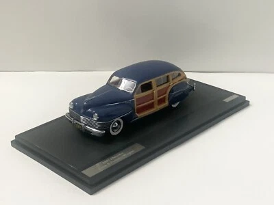 1/43 1942 Chrysler Town & Country wagon blue Matrix MX20303-071 very rare - Image 1 of 4