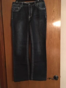 Petrol WOMENS Jeans Heather Dark Blue Size 30 X 31. Preowned - Picture 1 of 7