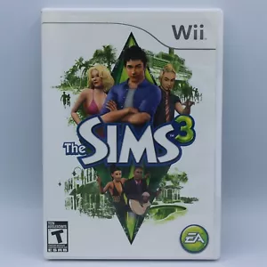 The Sims 3 (Nintendo Wii, 2010) CIB Complete W/ Manual Tested - Picture 1 of 11