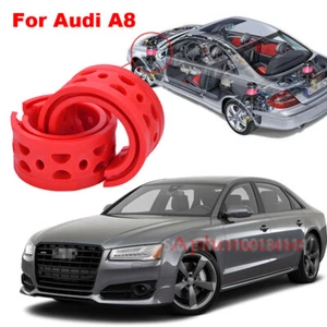 2pcs Front Shock Absorber Coil Spring Cushion Protector Buffer Fit For Audi A8 - Foto 1 di 8