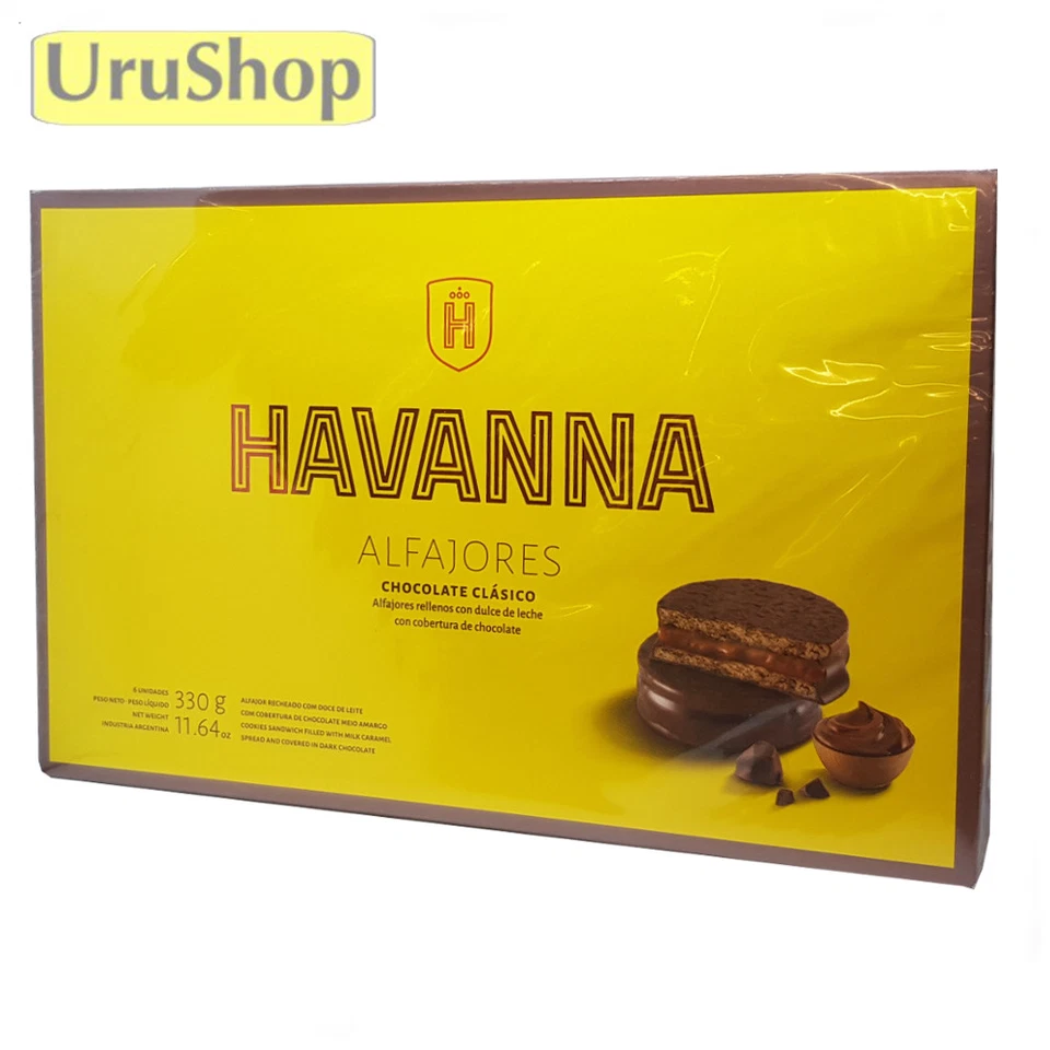 F24 INDULGENT ALFAJORES HAVANNA MILK CHOCOLATE / DULCE DE LECHE X 6 LUXURY! - Image 1 of 1
