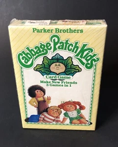 Vintage Cabbage Patch Kids Card Game -3 Games in 1- (Parker Brothers 1984) New! - Picture 1 of 6