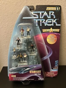 1997 Playmates Star Trek Strike Force, Starfleet Away Team Warp Factor Series 1 - Picture 1 of 1