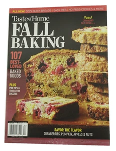 Taste Of Home Magazine 2024 Fall Baking Bread Pie Cookie 107 Baked Good - Foto 1 di 5