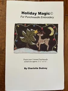 Holiday Magic Punchneedle Muster und Stoff Charlotte Dudney - Bild 1 von 2