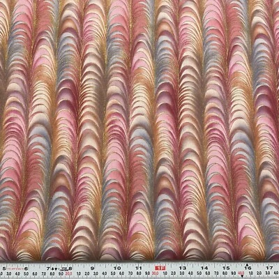 Windsor Collection by Hoffman Fabrics Metallic Gold Cotton by the HALF YARD - Image 1 of 2