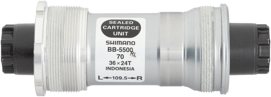 Shimano 105 BB-5500 Bottom Bracket Italian 70x109.5mm Octalink V1 Spindle - Image 1 of 1