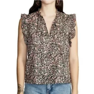 BB Dakota by Steve Madden Ditsy Floral Top Women’s X-Large NWT - Picture 1 of 13