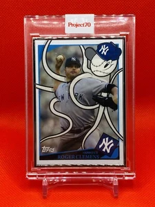 Topps Project 70 2021 Roger Clemens x CRAOLA prueba de artista #/51 AP Yankees - Imagen 1 de 2