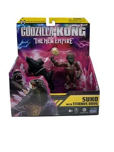Godzilla X Kong New Empire Suko With Titanus Doug 4" Figur Playmates 2024 - Bild 1 von 4