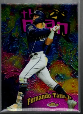 B1264- 2020 Finest El Hombre #FTM20 Fernando Tatis Jr Nm-Mt - Imagen 1 de 2