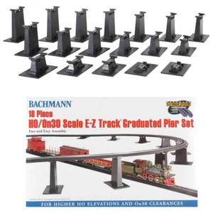 NEW Bachmann EZ-Track Hayes Bumper (2) with Nickel Silver Rails HO Scale - Picture 1 of 1