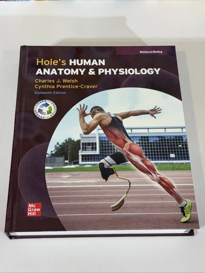 Welsh, Hole's Human Anatomy and Physiology, 2022, 16e, Student Ed by Cynthia Prentice-Craver, Jackie L. Butler, David N. Shier, Ricki Lewis and Charles Welsh (2021, Hardcover)