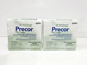 Precor Plus Fogger Bomb 6 Cans ~ Kills Fleas Hatching Eggs Flea Tick Control - Picture 1 of 3