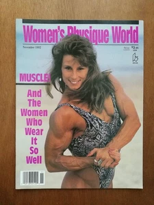 Women's Physique World November 1992 Bodybuilding Magazine Gina Mezzaroba - Picture 1 of 3