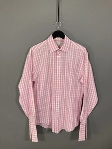 YVES SAINT LAUREN Shirt - Size 16 - Check - Good Condition - Men’s - Picture 1 of 4