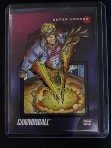 🔥Cannonball 1992 Marvel Comics Super Heroes Trading Cards #5 - Picture 1 of 2