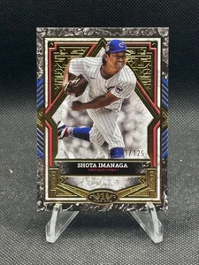 2025 Topps Tier One - Tier 2 #57 Shota Imanaga Gold /125 Chicago Cubs - Picture 1 of 3
