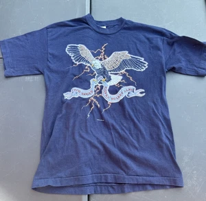 Vintage 1987 Bob Seger American Storm Detroit Dates Concert Shirt Size Large - Picture 1 of 8