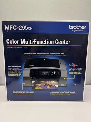 Brother MFC-295cn Color Multi-Function Printer Copy Scan Fax Brand New Sealed - Image 1 of 4