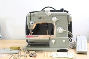 Profi Nähmaschine Pfaff 360 Automatic Mit Zubehör Näht Leder Jeans Top ✅ - Bild 1 von 13
