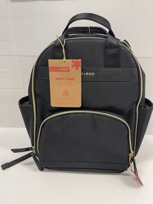 Skip Hop Envi-Luxe Eco Diaper Bag Backpack - Black *NEW* 🔥🔥 - Image 1 of 4