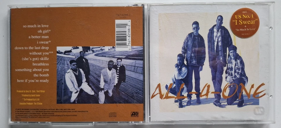 ALL - 4 - ONE   -   CD  1994   -   WIE NEU - Bild 1 von 1