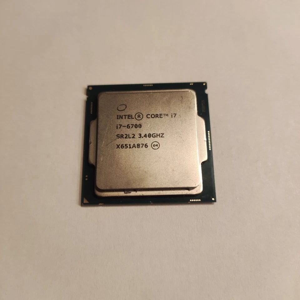 Intel Core I7-6700 4x 3.40Ghz CPU Processor Socket 1151 - Image 1 of 2