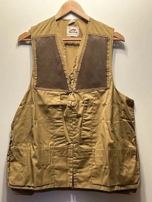 Vintage 1970’s Medium Duxbak Hunters Vest Strap USA Made & Hunters Mittens NOS - Image 1 of 4
