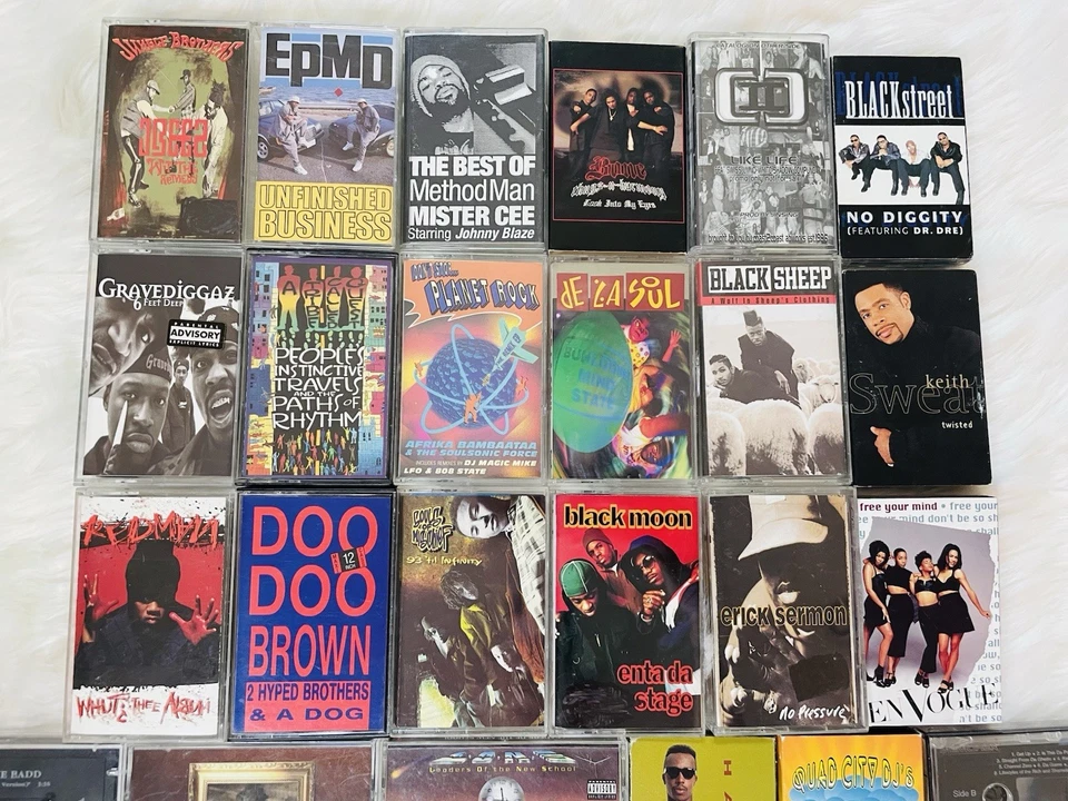 CASSETTE TAPES 80s 90s Rap Hip Hop DE LA SOUL TRIBE CALLED...  BUILD UR OWN LOT - Bild 1 von 1