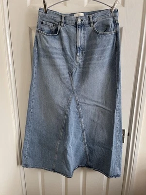 Genuine COS Panelled Denim Maxi Women’s Skirt - Image 1 of 4