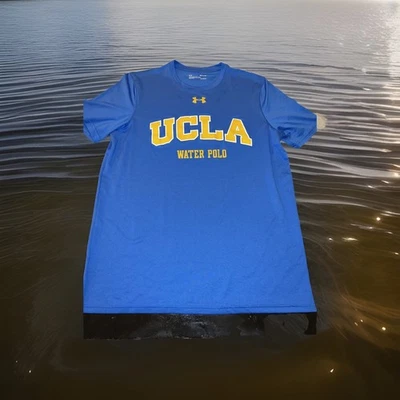 Camisa Atlética Emitida por el Equipo de Polo Acuático UCLA Bruins Pequeña/Mediana Pequeña De Colección NCAA Foto 1 de 4