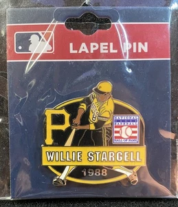 NEW WILLIE STARGELL PITTSBURGH PIRATES HALL OF FAME INDUCTION 1988 LAPEL PIN - Picture 1 of 3