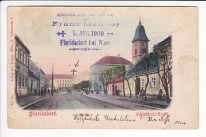 WIEN 21 , GRUSS AUS FLORIDSDORF , SCHLOSSHOFERSRASSE , 1900  Q - Picture 1 of 2