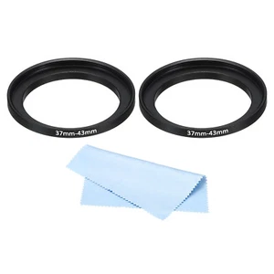 43mm-37mm Step Down Ring Camera Lens Filter Adapter Ring Filter with Cloth - Picture 1 of 6
