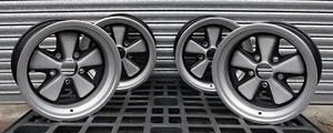 PORSCHE ORIGINAL FUCHS RÄDER VIERER SET 8J & 9J x 15 ZOLL RSR - Bild 1 von 12