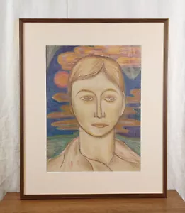 Frauenportrait, Original Pastellgemälde, Künstler Kozlyanin - Bild 1 von 11