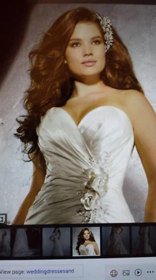 vestido de novia talla 24 nuevo nunca usado ni alterado Foto 1 de 4